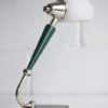 Art Deco Marble Glass Desk Lamp