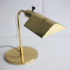 Vintage Brass Desk Lamp by Hansen 6